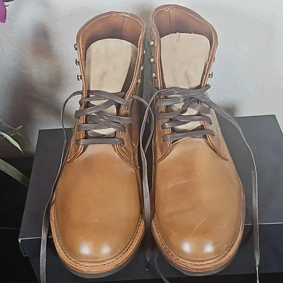 Allen Edmonds Men's Chromexcel Leather Derby Boots Size 11 E (Wide) - Picture 3 of 8